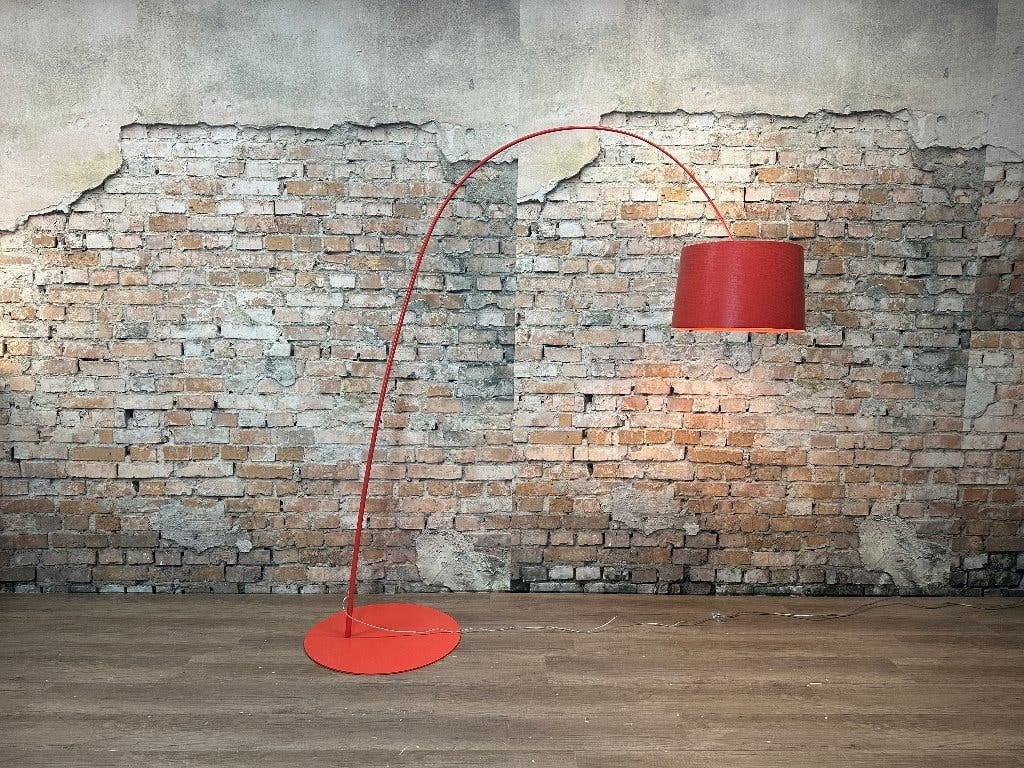 Foscarini Twiggy LED Vloerlamp – Rood | Marc Sadler