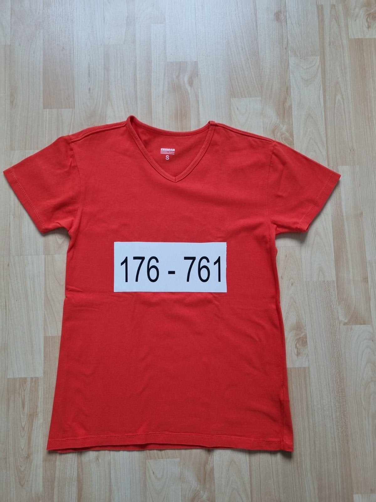 T-shirt van Zeeman - maat S, Oranje, Ophalen of Verzenden, Zo goed als nieuw, Maat 46 (S) of kleiner