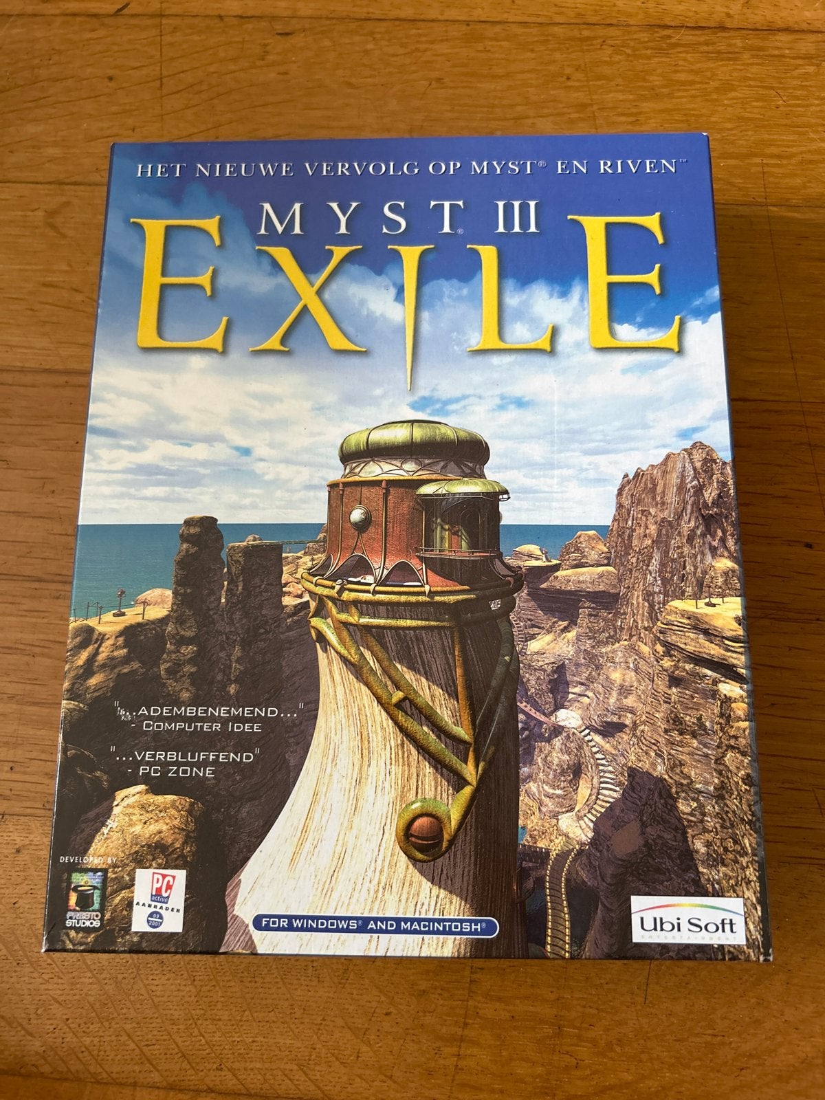 Myst III Exile PC CD-ROM - Avontuurlijk Puzzelspel, Avontuur en Actie, 1 speler, Ophalen of Verzenden, Zo goed als nieuw