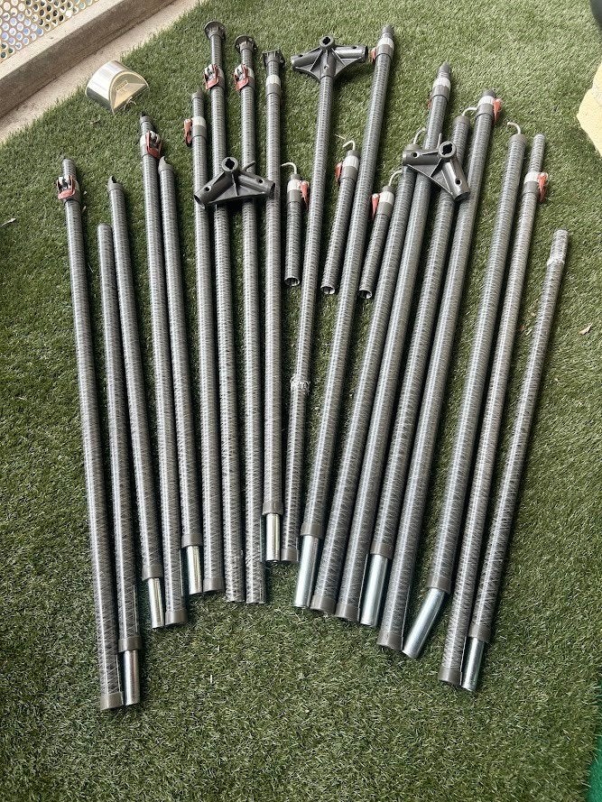 Isabella Carbon X frame G14-G16 beschadigd, Caravans en Kamperen, Ophalen, Gebruikt