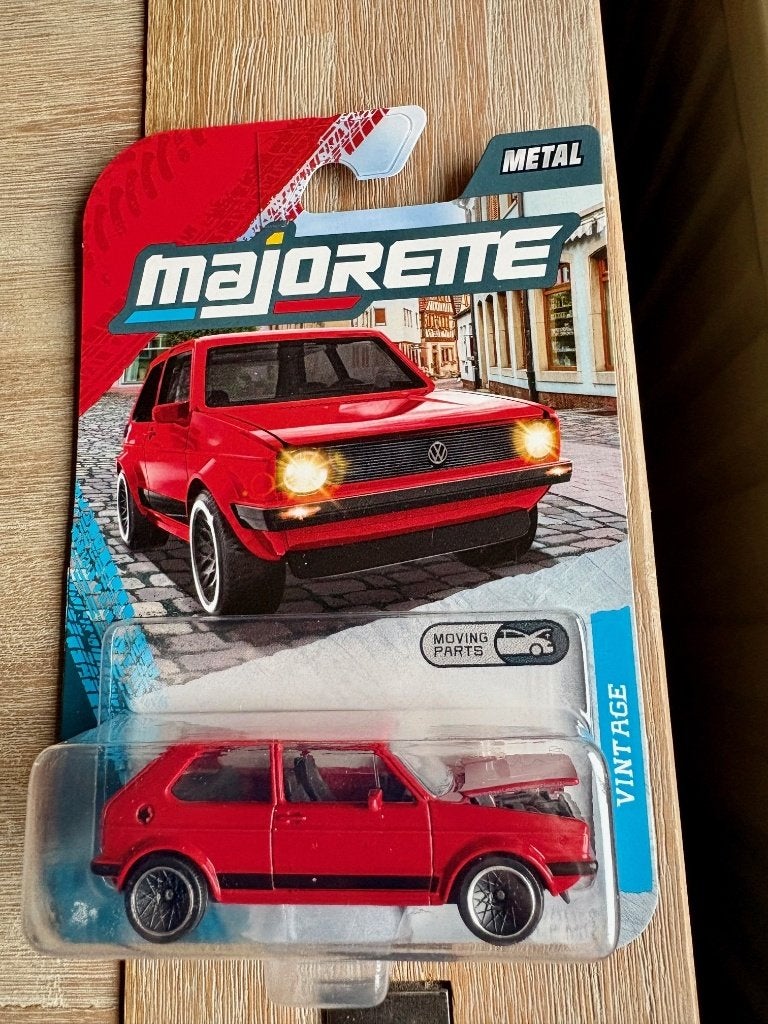 Majorette Volkswagen Golf Type 1 MK1 ROOD, Ophalen of Verzenden, Nieuw, Auto