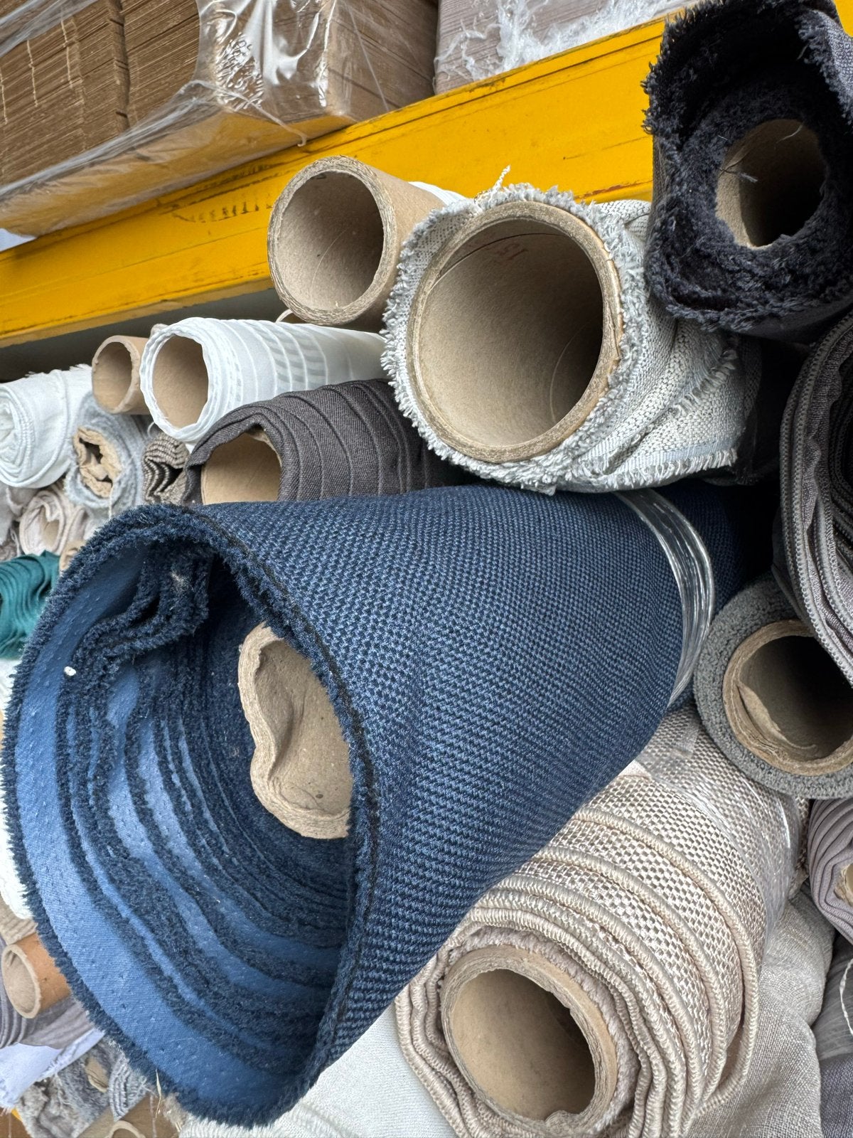 Grote partij stoffen, vitrage en gordijnen, Ophalen, Overige materialen, Meerkleurig, 120 cm of meer