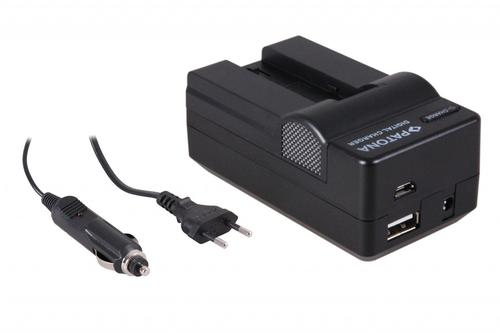 4in1 Charger Samsung SLB-0637 L77 Dimage X60 X50, Verzenden, Nieuw