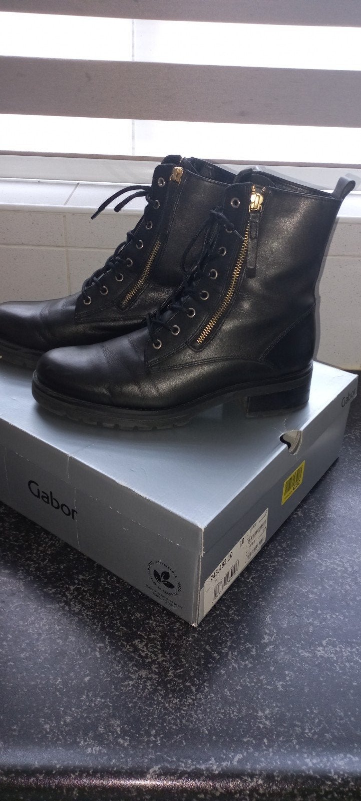 gabor laars dames 41, Kleding | Dames, Hoge laarzen, Zwart, Gabor, Ophalen of Verzenden