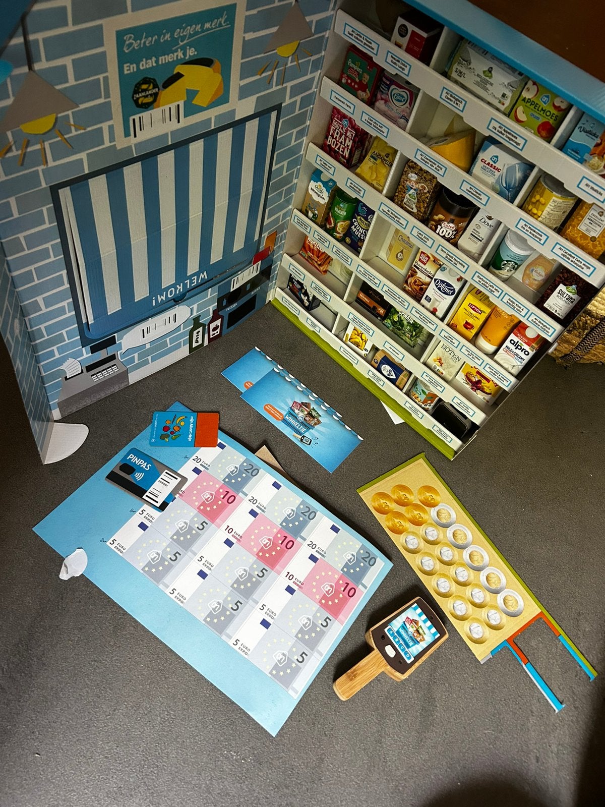 Winkeltje alber heijn, Albert Heijn, Ophalen