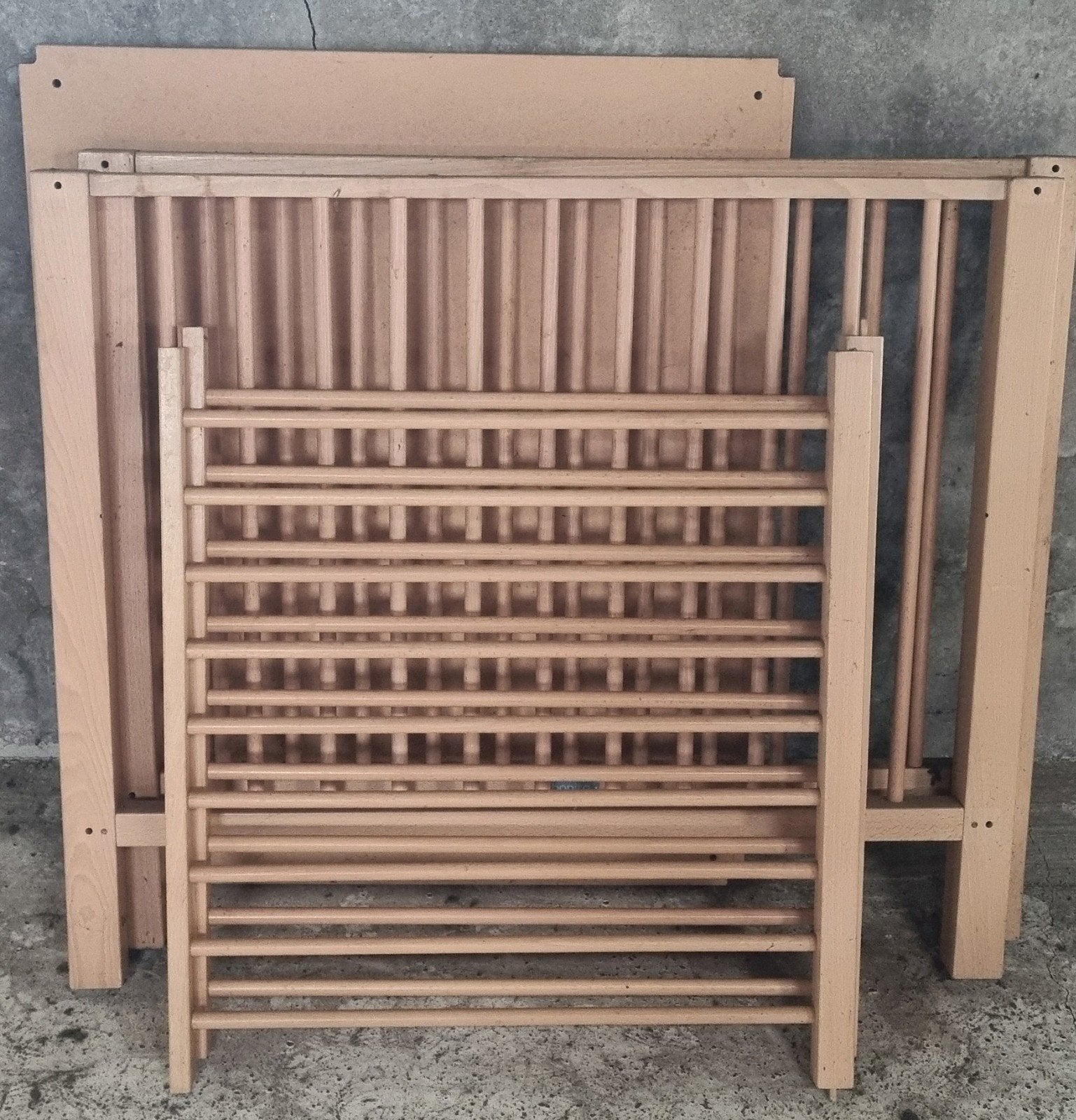 box, Kinderen en Baby's, Ophalen, Gebruikt, 70 tot 85 cm, Lattenbodem