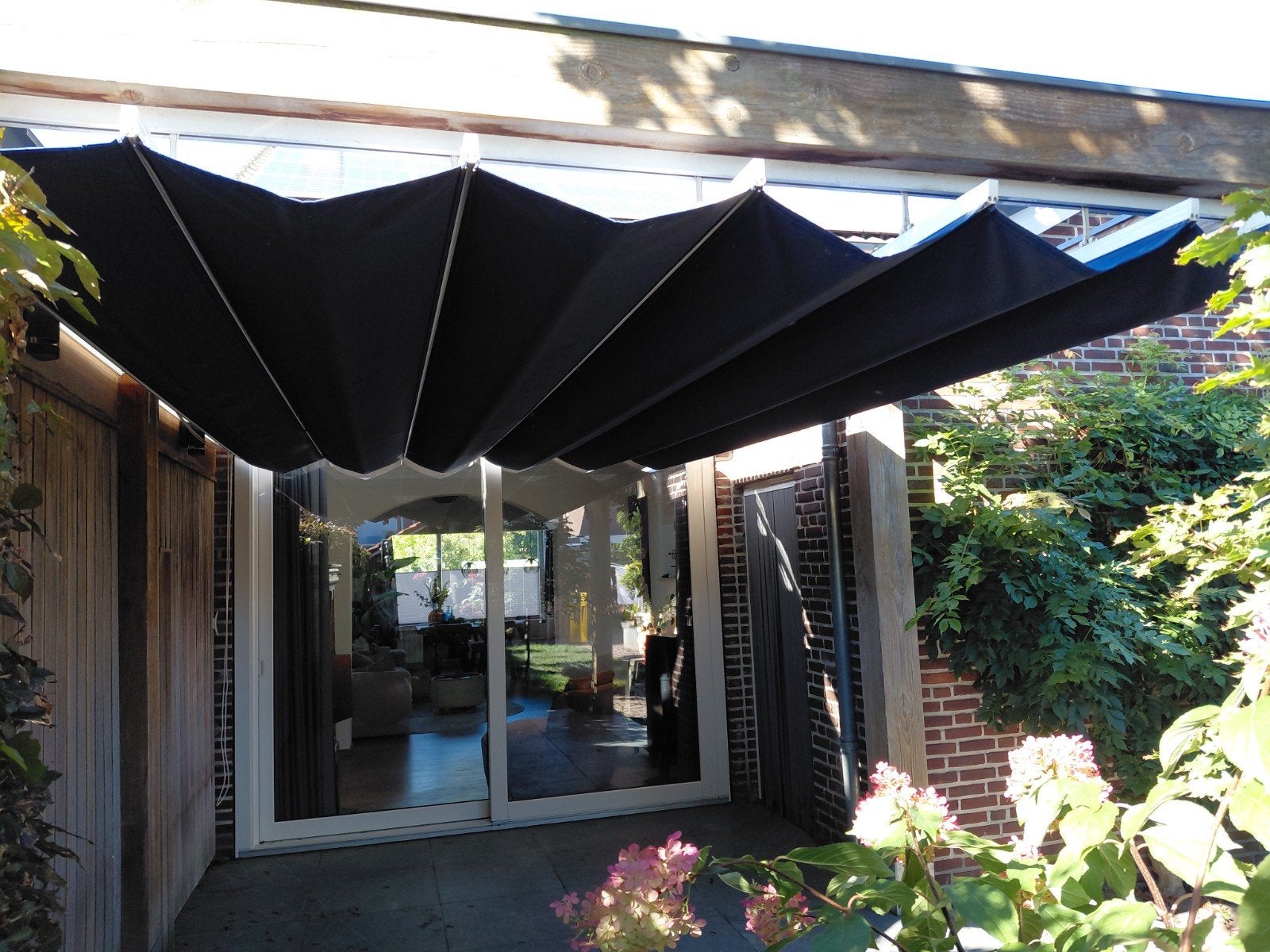 Harmonica schaduwdoek, Tuin en Terras, Ophalen, Veranda