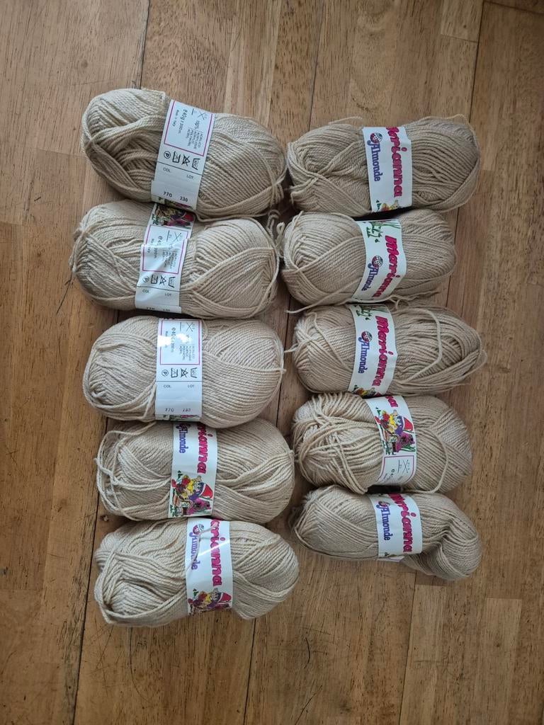11 bollen Marianna Alimonde garen, Hobby en Vrije tijd, Breien en Haken, Ophalen of Verzenden