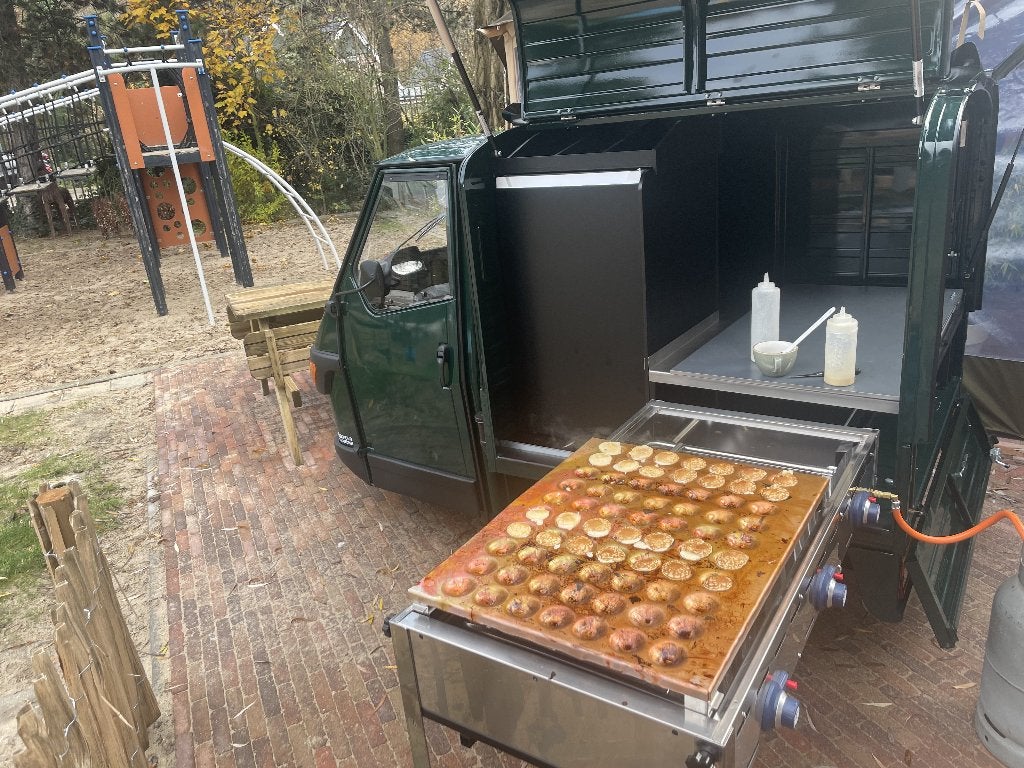 Verse poffertjes op lokatie met onze TukTuk, Horecabenodigdheden
