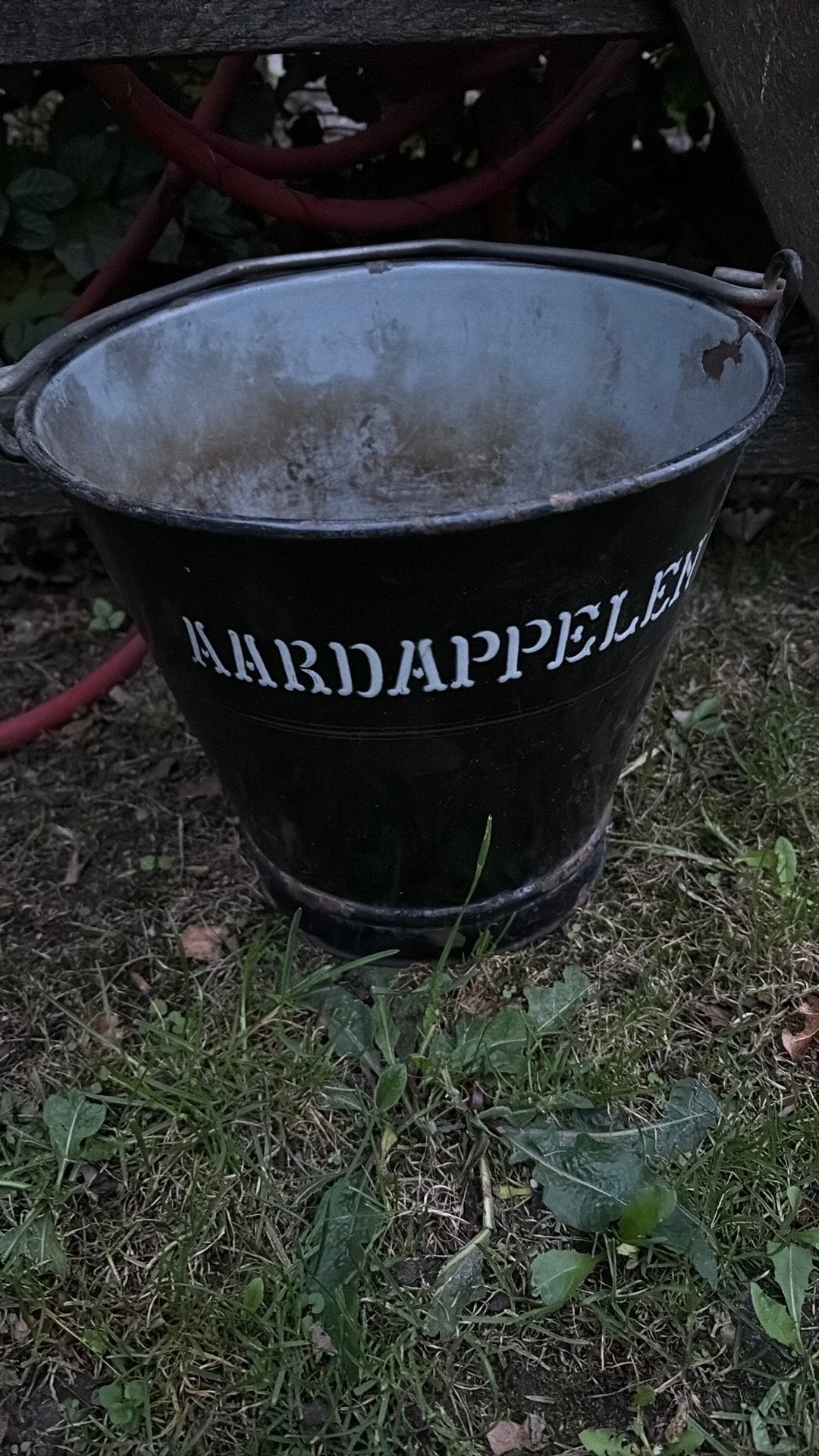 Emaille emmer aardappelen, Kunststof, Minder dan 30 cm, Rond, Ophalen of Verzenden