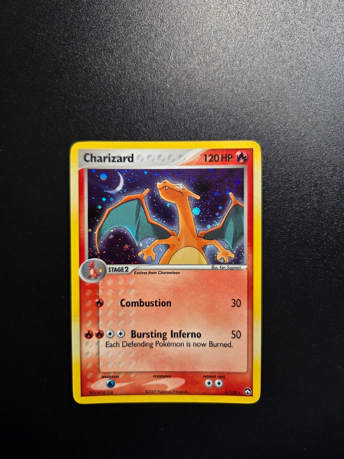 Charizard 6/108 Pokemon Power Keepers holo, Ophalen of Verzenden, Zo goed als nieuw, Booster, Foil
