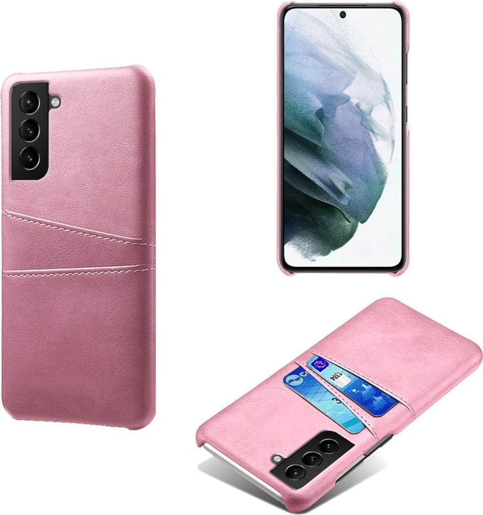 Back Cover + Screenprotector voor Galaxy S22 _ Roze Goud, Verzenden, Nieuw, Hoesje of Tasje