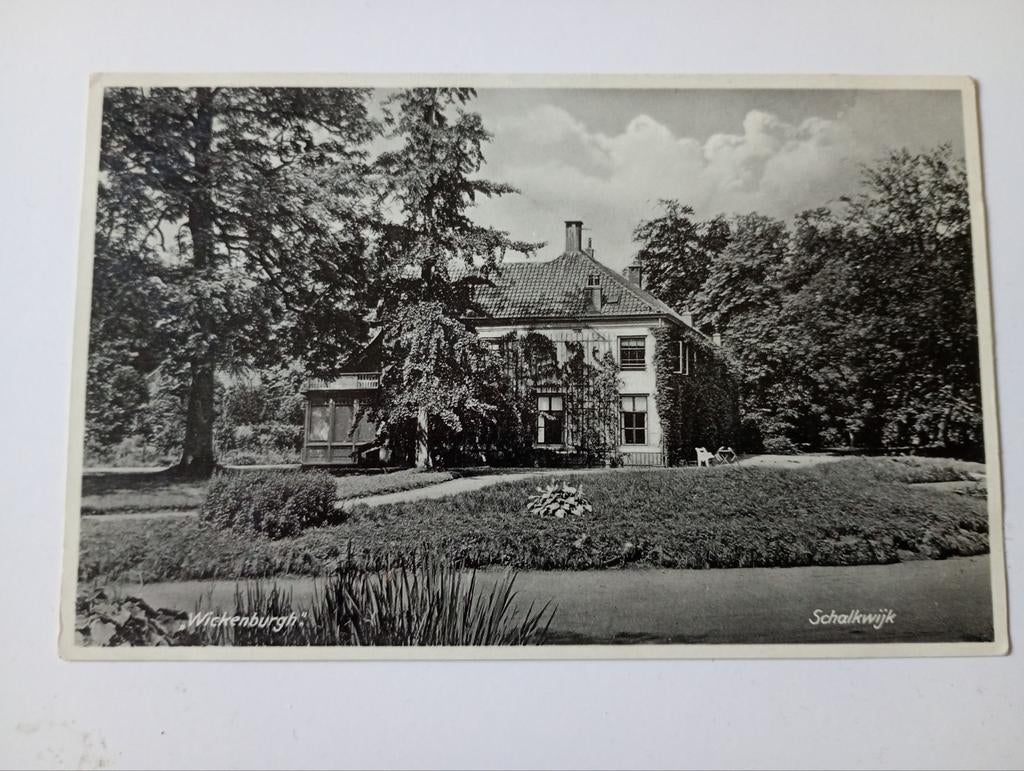 Schalkwijk Wickenburgh, Ophalen of Verzenden, 1920 tot 1940, Ongelopen, Utrecht