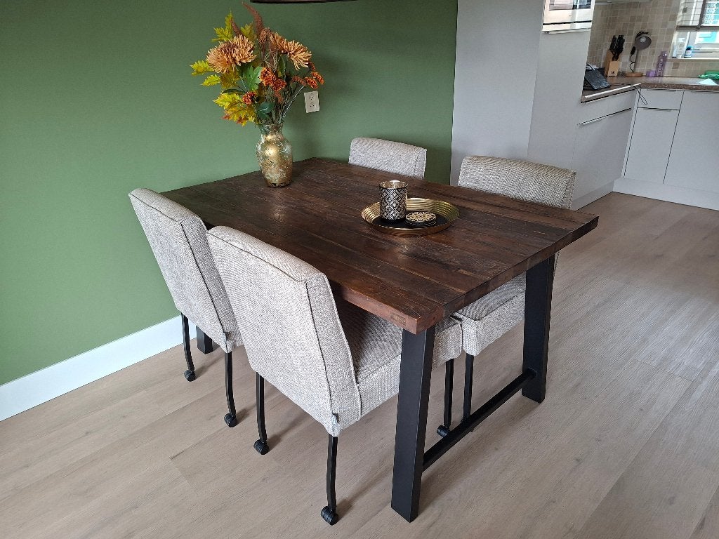 Eettafel, Ophalen, 100 tot 150 cm, 50 tot 100 cm, Zo goed als nieuw