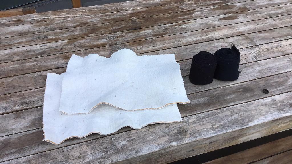 Zwarte bandages met onderleggers, Ophalen of Verzenden, Gebruikt, Rijden