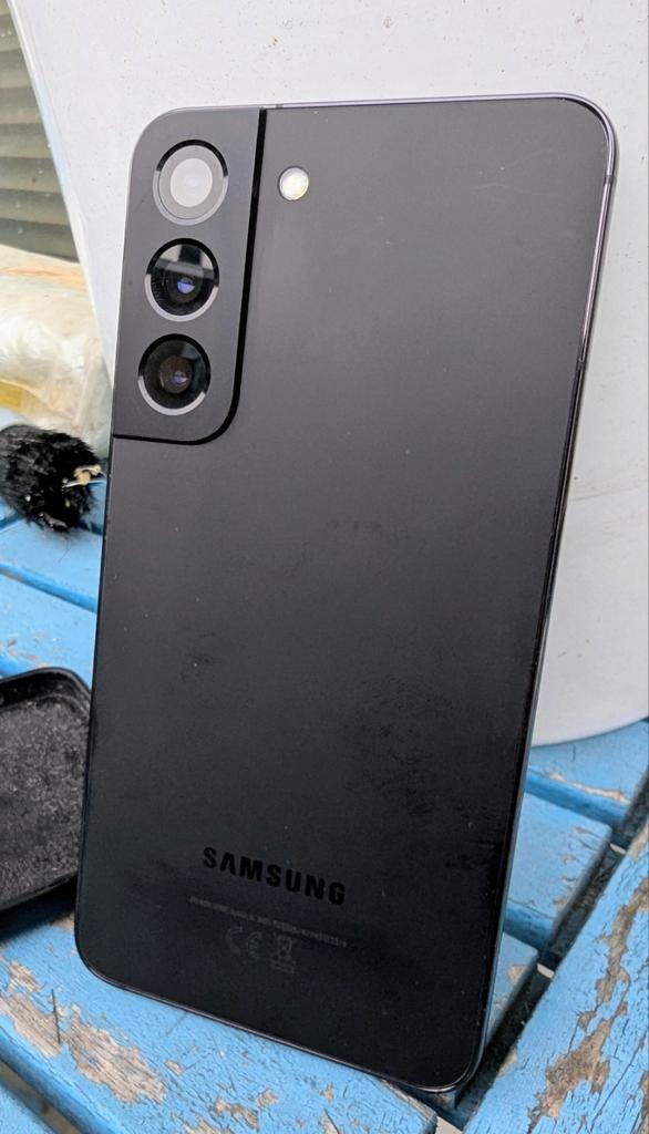 Ruil: Refurbished Samsung S22 (128GB, Zwart) met garantie, Ophalen, Zwart, Touchscreen, Refurbished