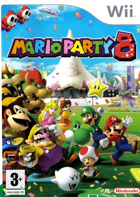 Mario Party 8 Wii €14,99 | GameshopX nl, Spelcomputers en Games, Avontuur en Actie, Ophalen of Verzenden, Zo goed als nieuw, 3 spelers of meer
