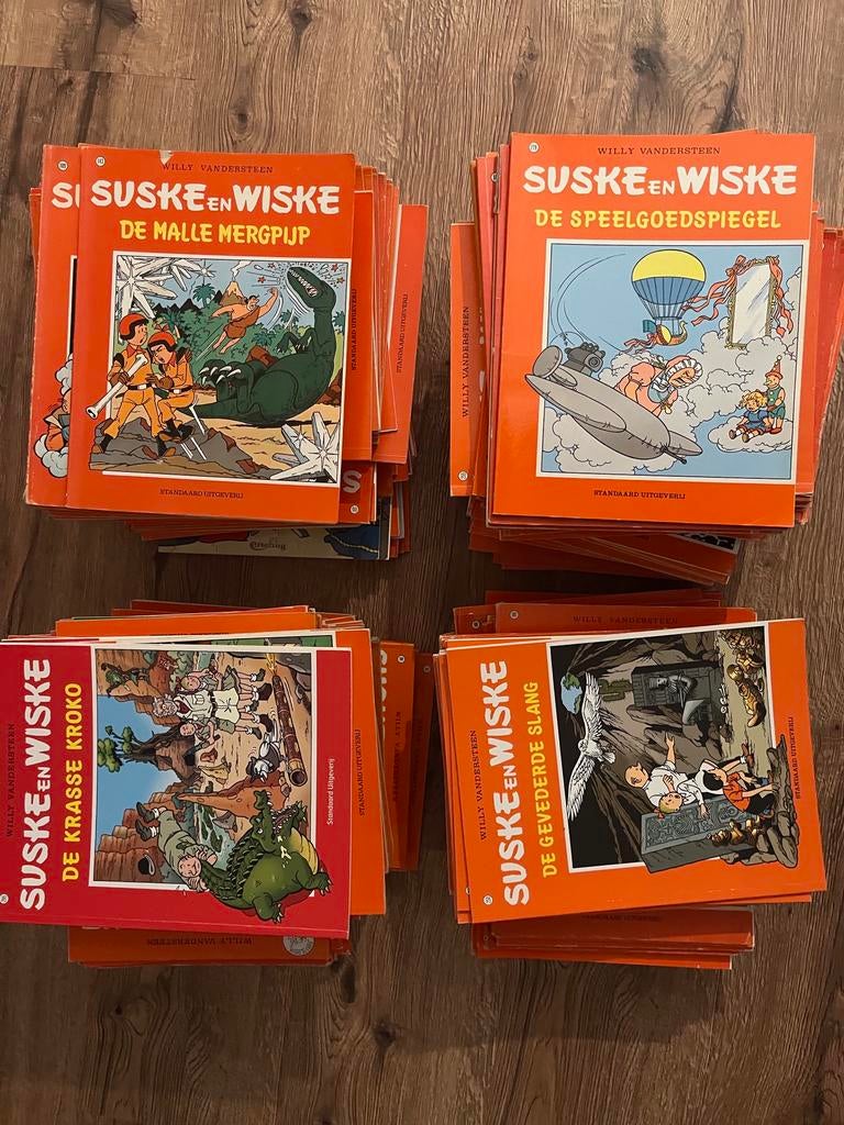 Suske en Wiske albums, 210 in totaal, Boeken, Stripboeken, Meerdere stripboeken, Ophalen of Verzenden, Zo goed als nieuw