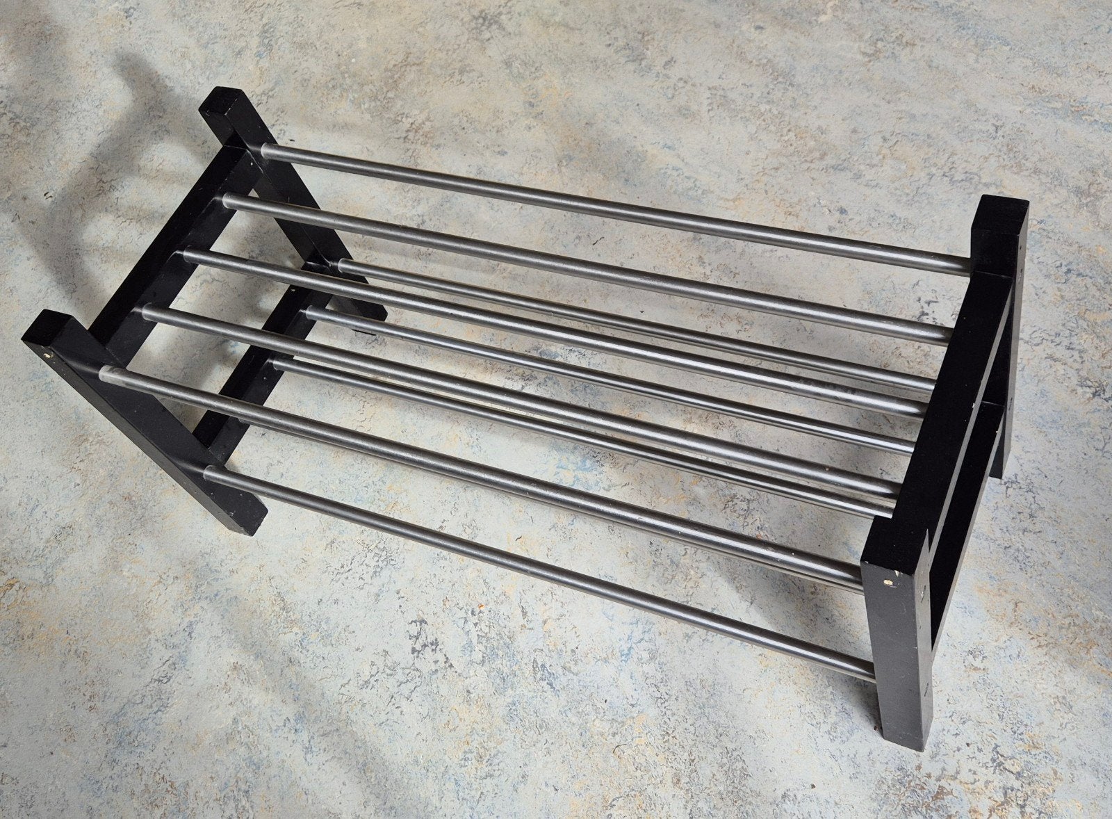 IKEA TJUSIG Schoenenrek Zwart 79x32x37 cm, Huis en Inrichting, Ophalen of Verzenden, Gebruikt