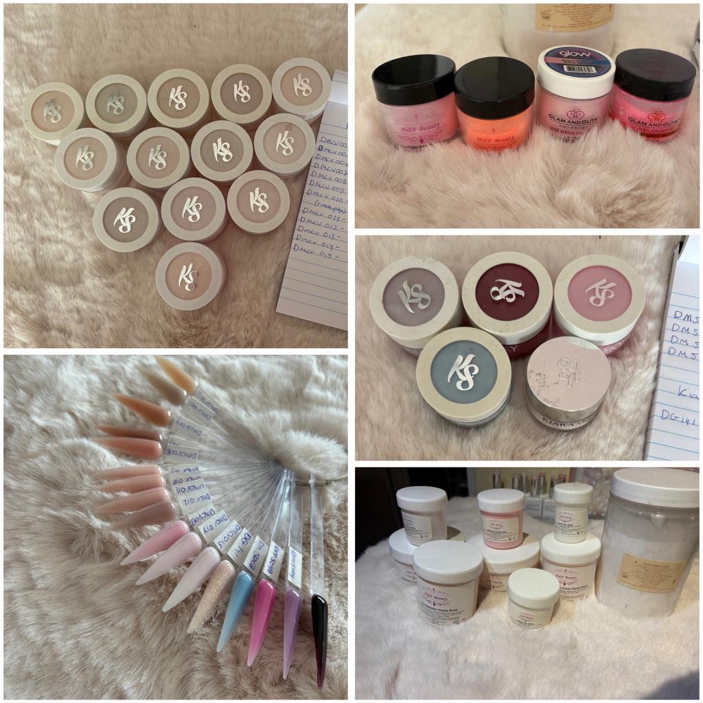 Diverse nagelspullen, Sieraden, Tassen en Uiterlijk, Uiterlijk | Cosmetica en Make-up, Zo goed als nieuw, Handen en Nagels, Ophalen of Verzenden