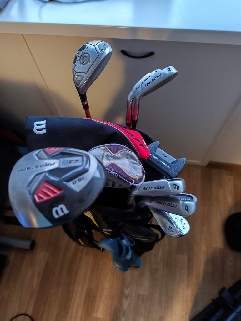 Golfset Wilson Prostaff en Gallaway, Sport en Fitness, Golf, Ophalen