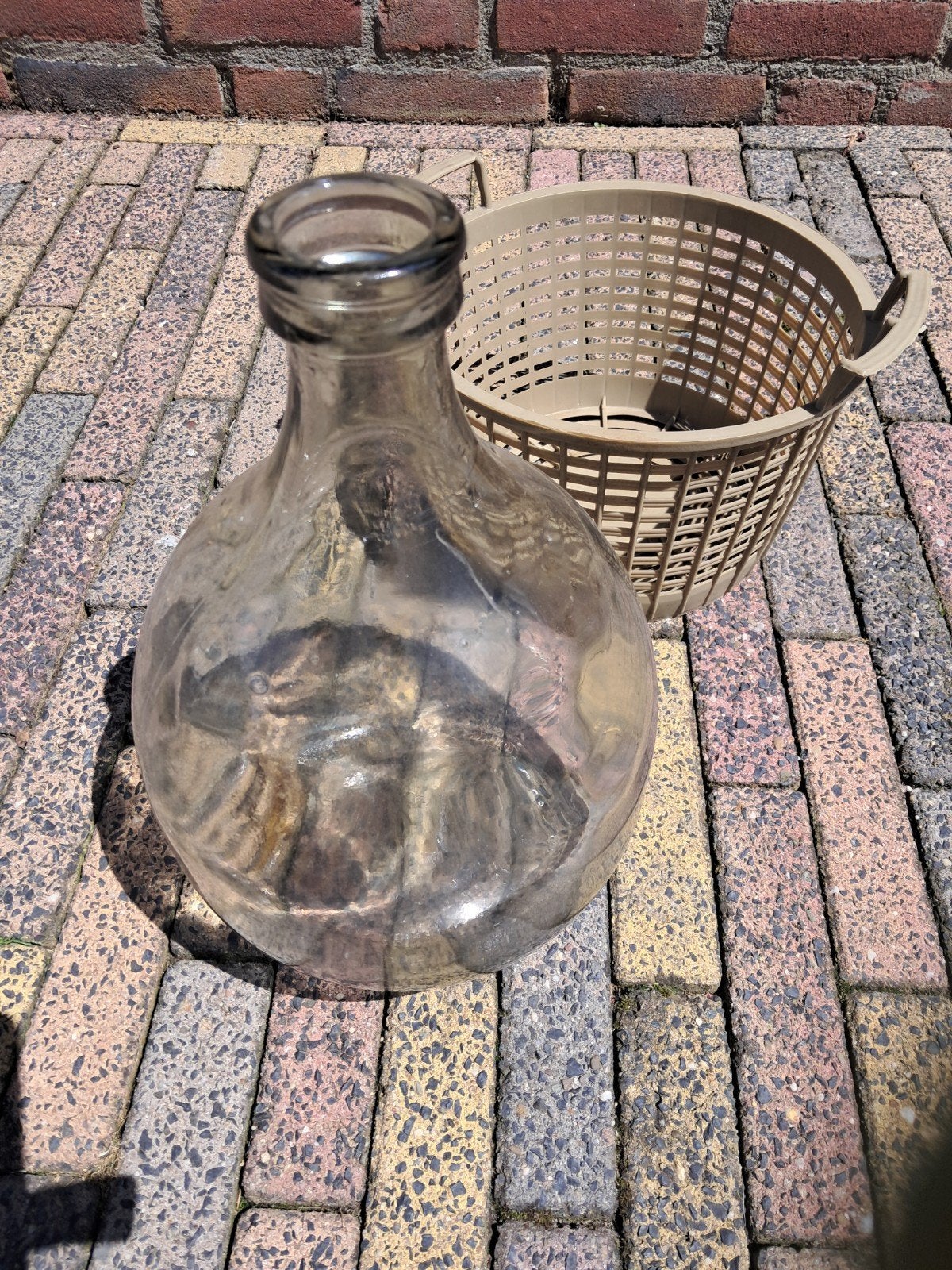 Glazen gist vaas, Ophalen of Verzenden