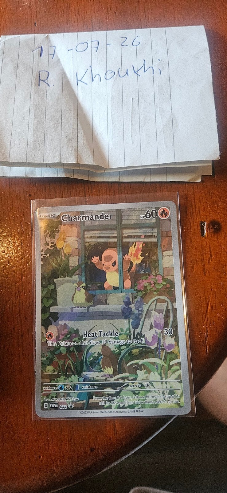 Charmander SVP 044, Ophalen of Verzenden, Zo goed als nieuw