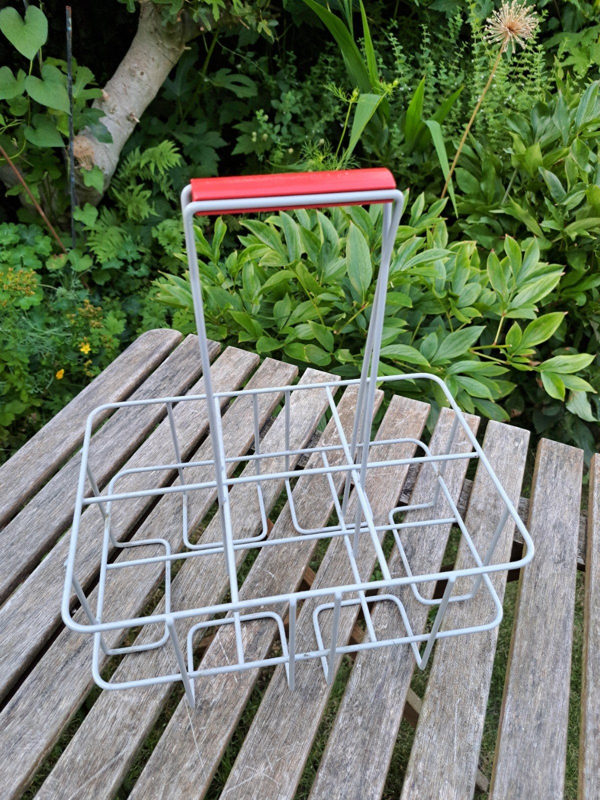 Vintage Tomado Holland flessenrek - Retro flessenhouder, Antiek en Kunst, Ophalen of Verzenden