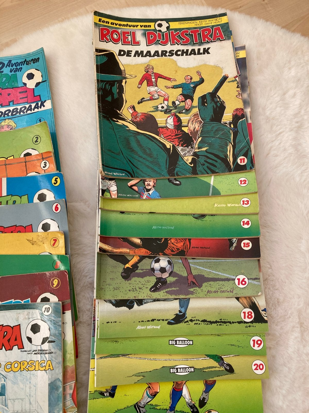 20 Roel Dijkstra stripboeken - deel 17 ontbreekt, Meerdere stripboeken, Ophalen of Verzenden, Gelezen