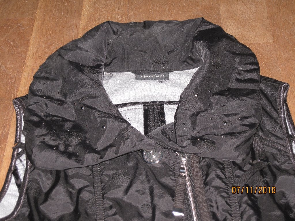 Taifun zwarte bodywarmer maat 36, Kleding | Dames, Zwart, Ophalen of Verzenden, Taifun, Maat 36 (S)