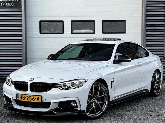 BMW 428i SCHUIFDAK|HK|HUD|KEYLESS|360°|M-PERFORMANCE|LEDER, Auto's, Automaat, 745 kg, Achterwielaandrijving, 4 stoelen
