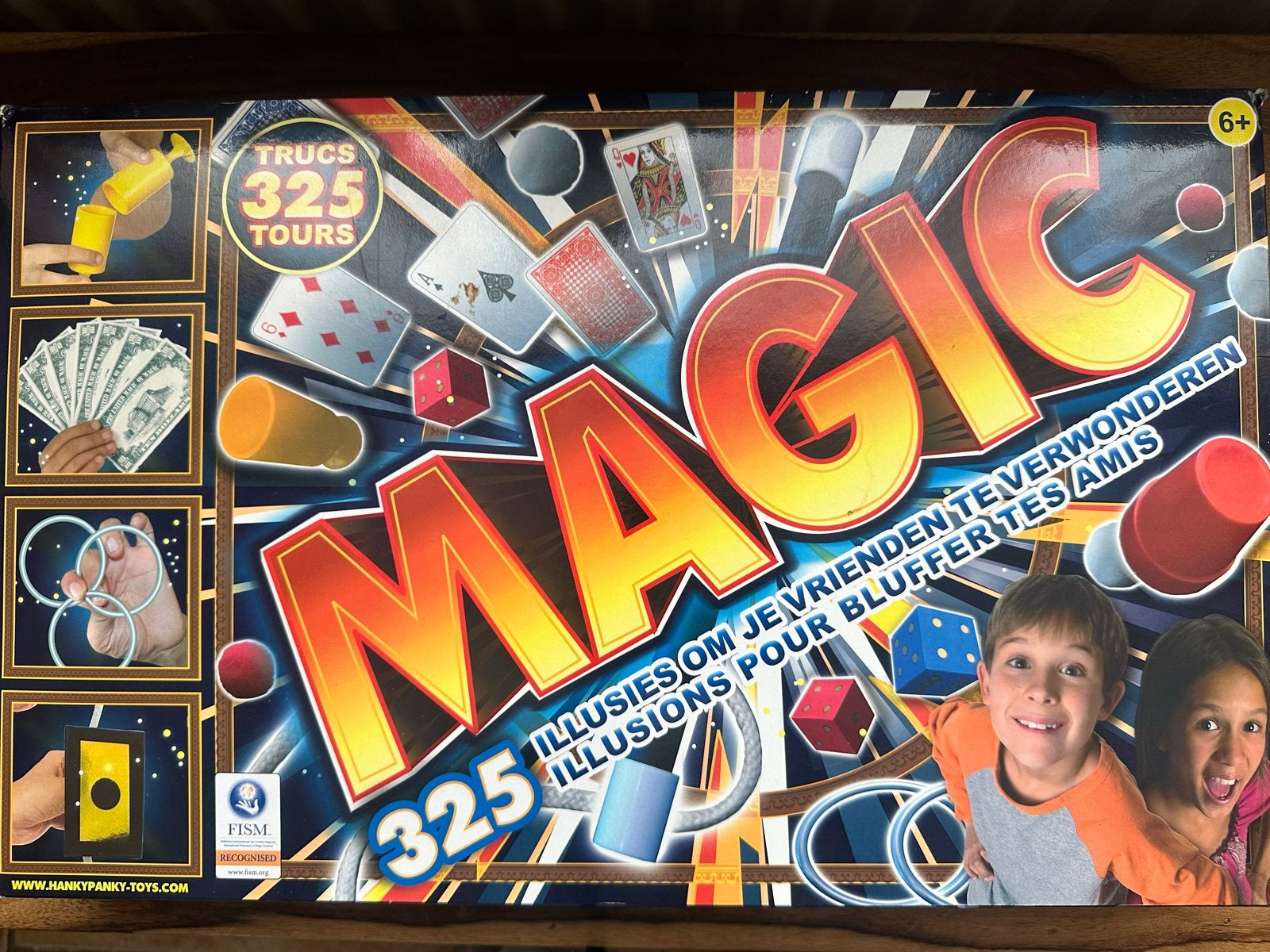 Hanky Panky Magic Set - 325 Illusies voor Kinderen, Ophalen, Gebruikt, Jongen of Meisje