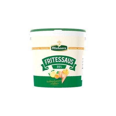 Oliehoorn Fritessaus 35 % emmer 10 Liter, Diversen, Levensmiddelen, Ophalen