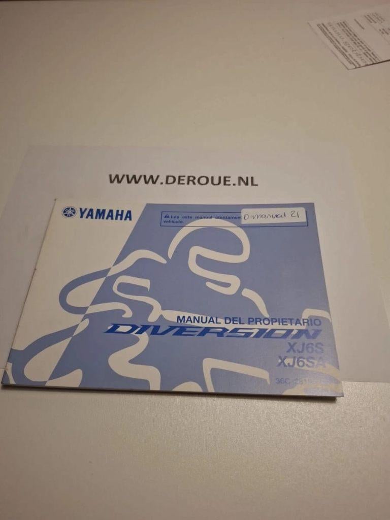 21 0WNERS MANUAL YAMAHA XJ6S/SA DIVERSION 2014 USED, Ophalen of Verzenden, Yamaha