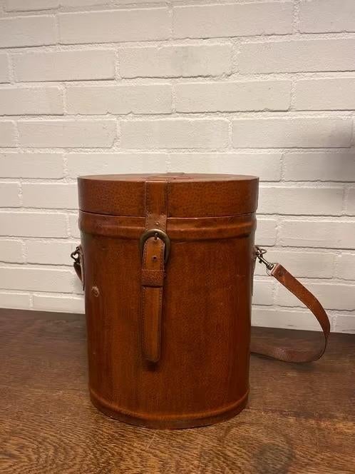 Vintage schoenendoos, Ophalen of Verzenden, Zo goed als nieuw, Bruin