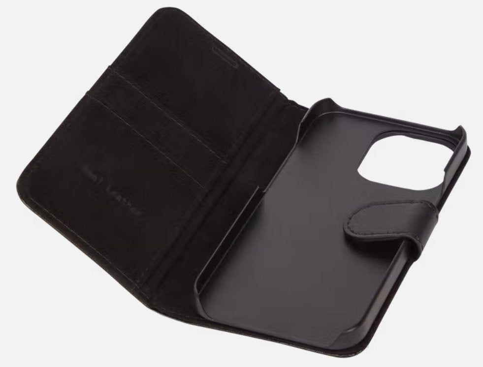Leren lederen telefoon flipcover hoes iPhone X / XS / 11 Pro, IPhone X, Nieuw, Ophalen of Verzenden, Leer