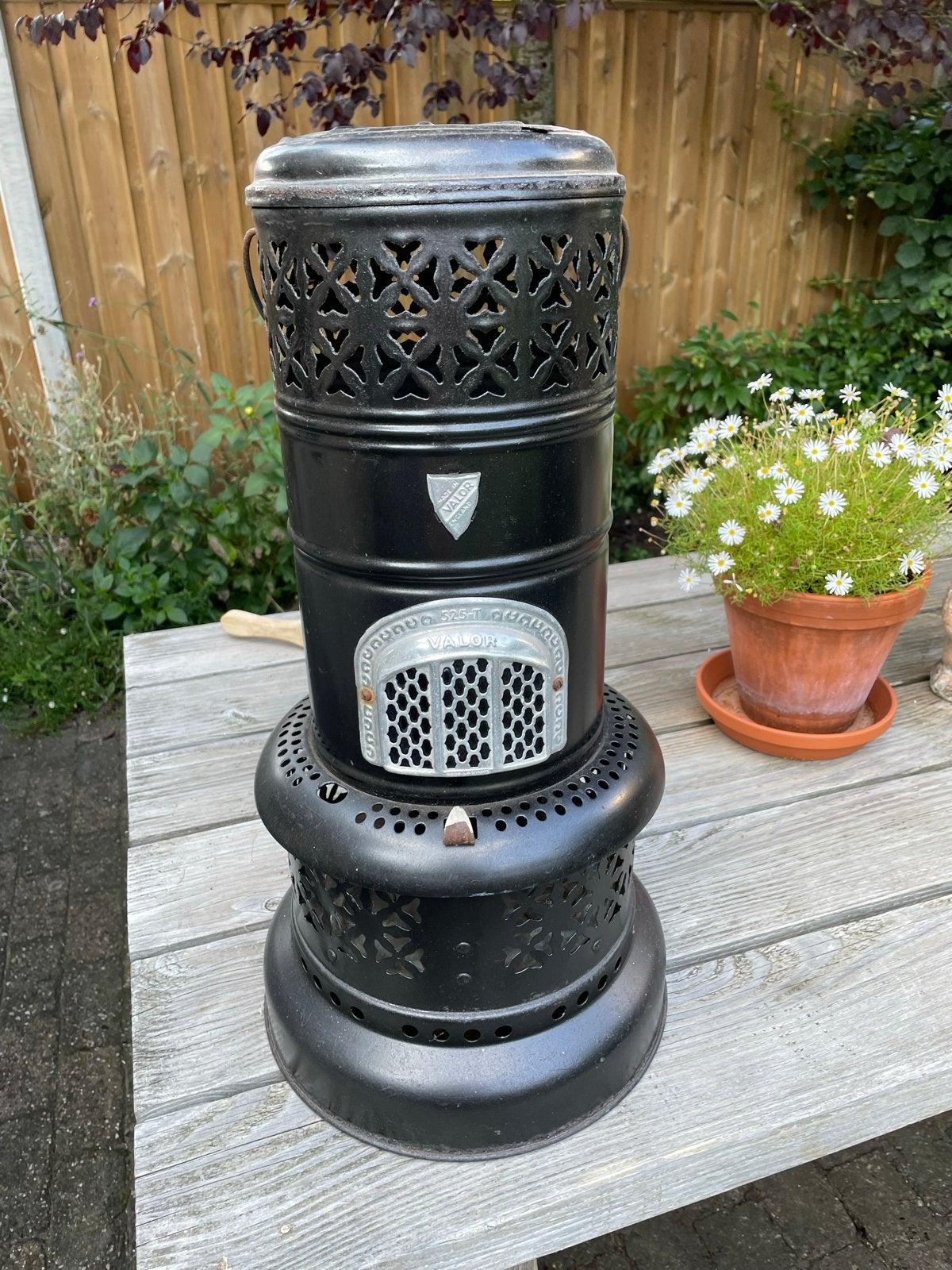 Vintage Valor Petroleumkachel - Made in England, Ophalen