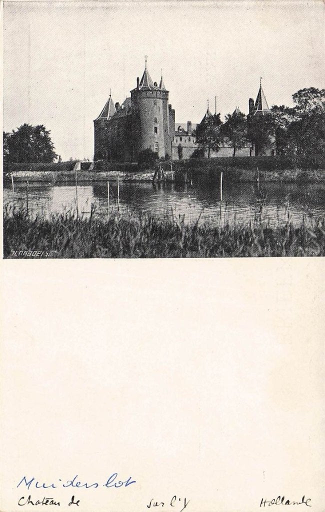 702-287-005 Muiderslot, Verzamelen, Verzenden, Voor 1920, Noord-Holland