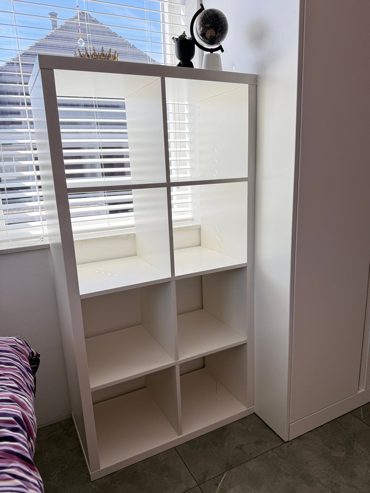IKEA KALLAX Open kast wit 77x147 cm, Ophalen, Gebruikt, 100 tot 150 cm, 50 tot 100 cm