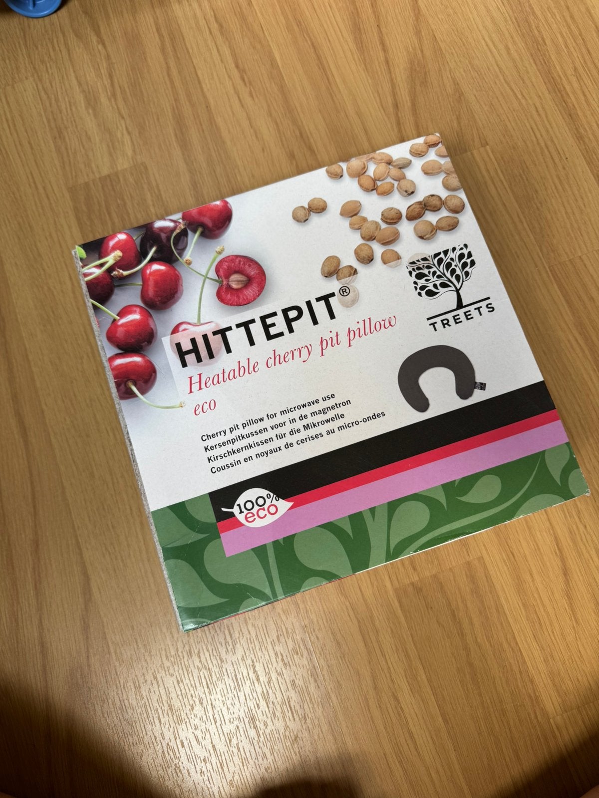 Huttepit kersenpit nek kussen, Ophalen of Verzenden, Zo goed als nieuw, Overige typen