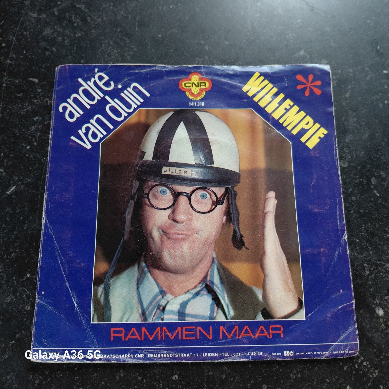 André van Duin - Willemepie / Rammen Maar (Single), Cd's en Dvd's, Ophalen of Verzenden, Gebruikt, Levenslied of Smartlap