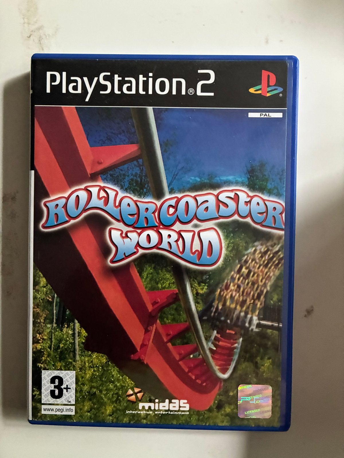 Rollercoaster World - PlayStation 2 (PS2), Gebruikt, 1 speler, Ophalen of Verzenden, Vanaf 3 jaar