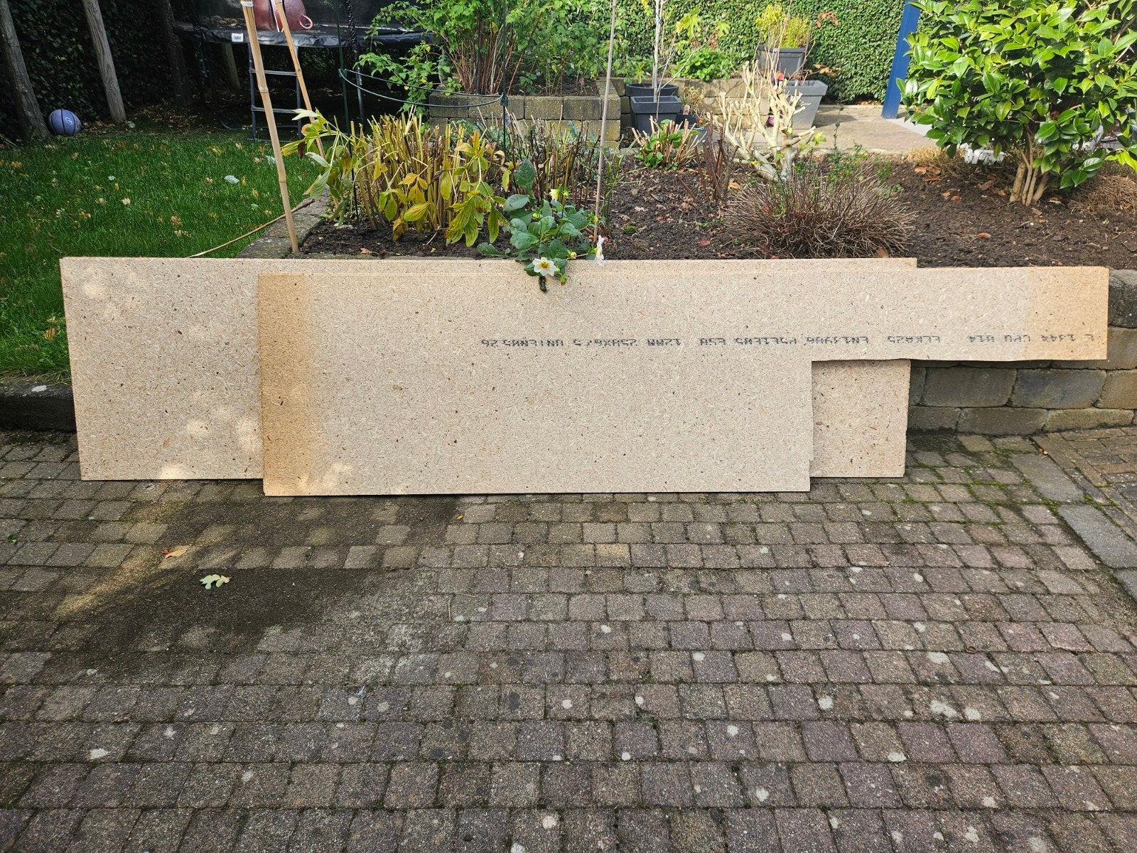 OSB platen, Ophalen, Hout