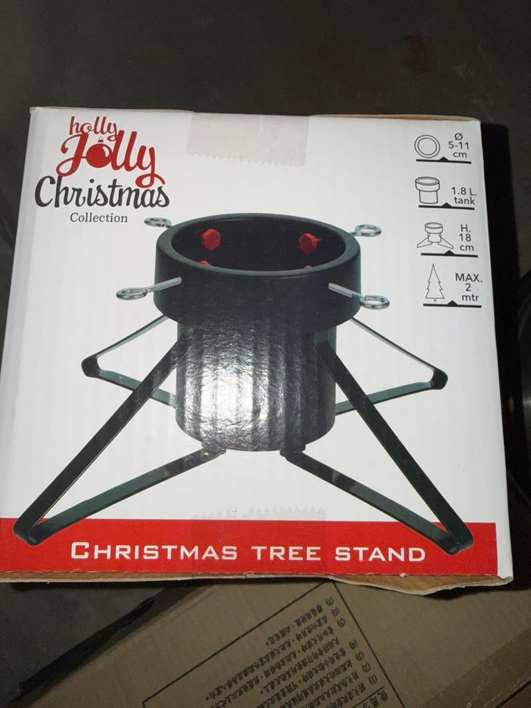 kerstboomstandaard, nieuw in doos, Diversen, Kerst, Ophalen, Nieuw