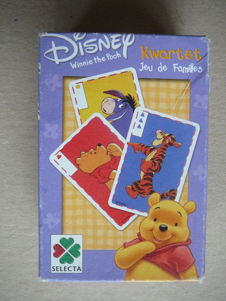 Winnie the pooh kwartet, Ophalen of Verzenden, Winnie de Poeh of vrienden, Zo goed als nieuw