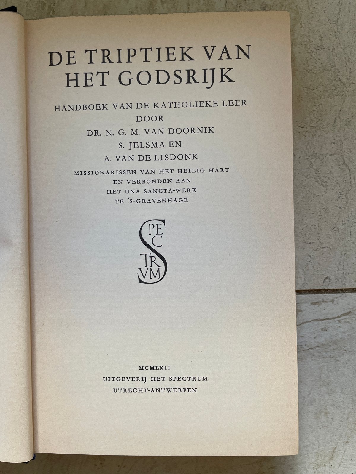 De Triptiek van het Godsrijk - Handboek Katholieke Leer, Boeken, Ophalen of Verzenden, Zo goed als nieuw, Christendom | Katholiek