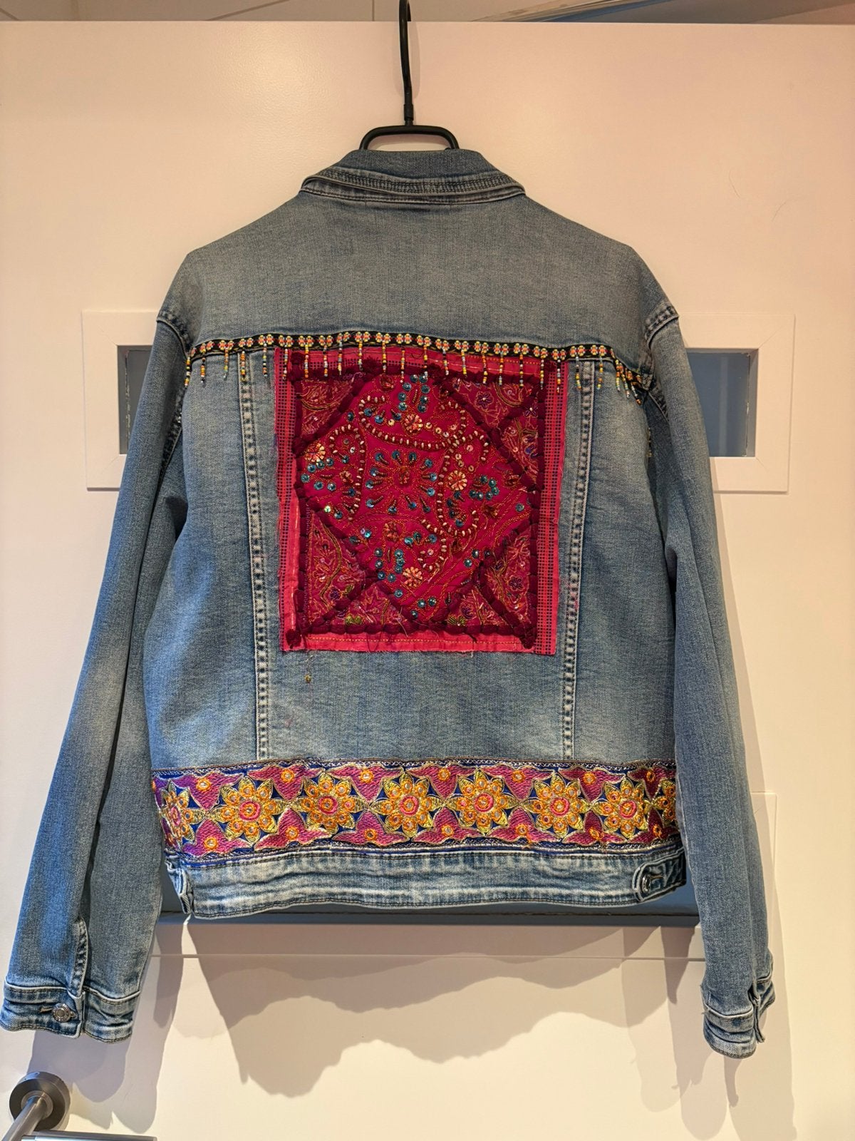 Ibiza spijkerjasje maat XL, Ophalen of Verzenden, Zo goed als nieuw, Maat 46/48 (XL) of groter, Blauw