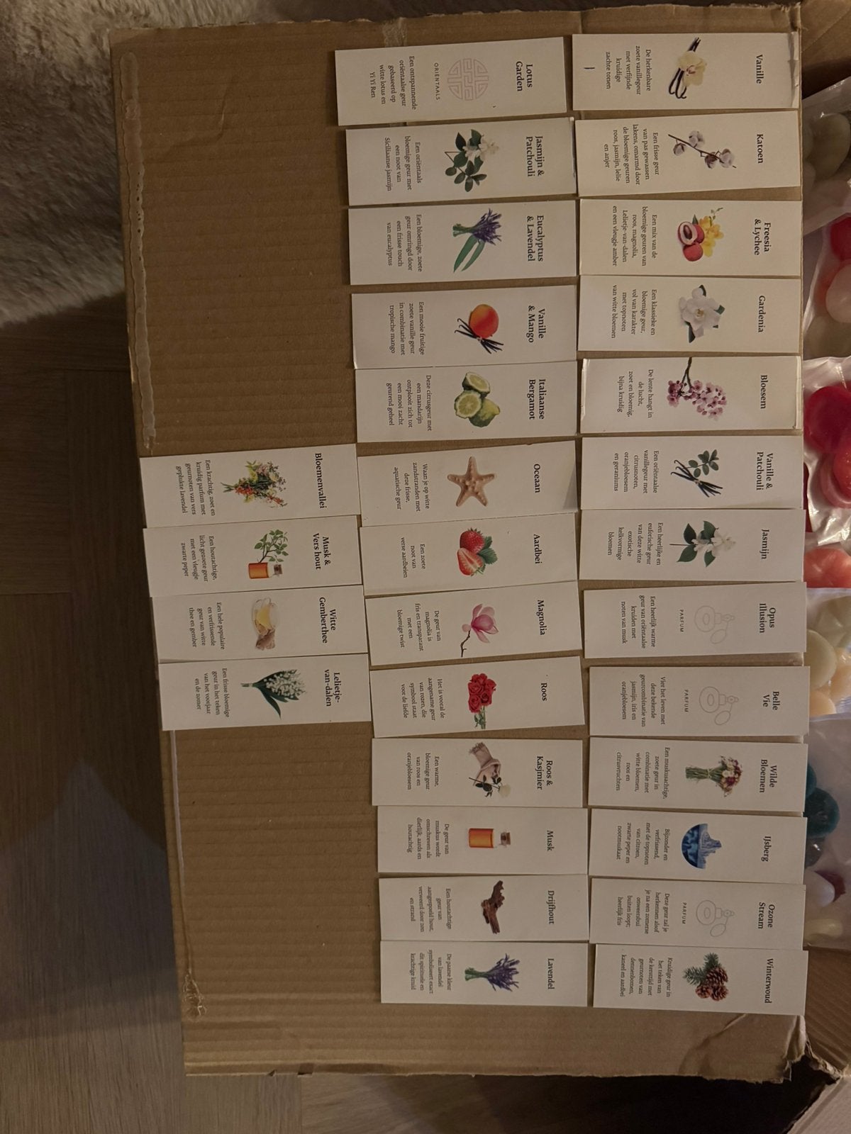 Grote partij Scentchips Luxury Wax Melts - 1200 stuks €120!, Overige materialen, Meerkleurig, Overige merken, Overige typen