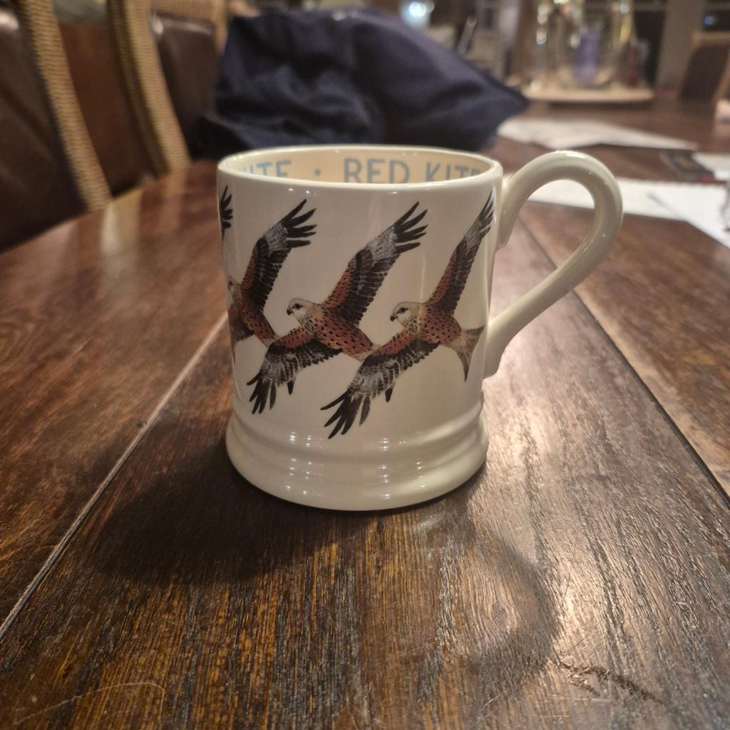 Emma Bridgewater mok 0.5 1/2pt Red Kite Rode Wouw nieuw, Nieuw, Ophalen of Verzenden, Overige stijlen, Kop(pen) en/of Schotel(s)