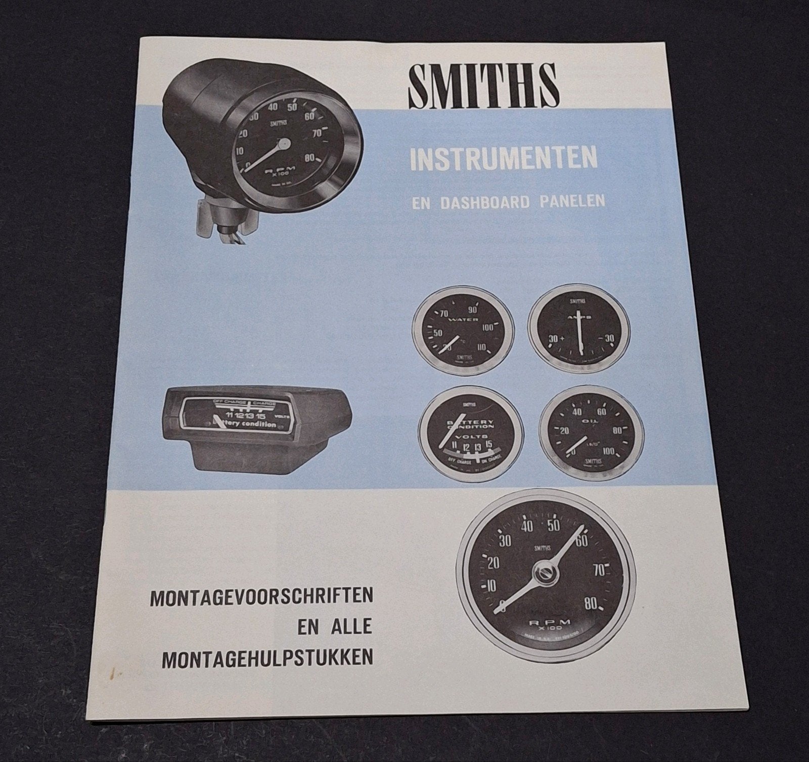 Smiths instrumenten / dashboard klokjes panelen oldtimer, Ophalen of Verzenden, Zo goed als nieuw